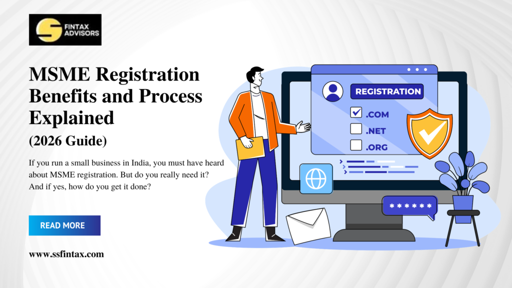 MSME Registration in Delhi | SSFintax Advisor