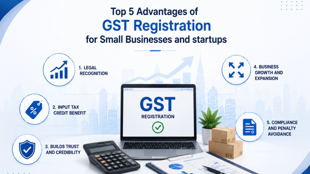 GST registration benefits for small businesses