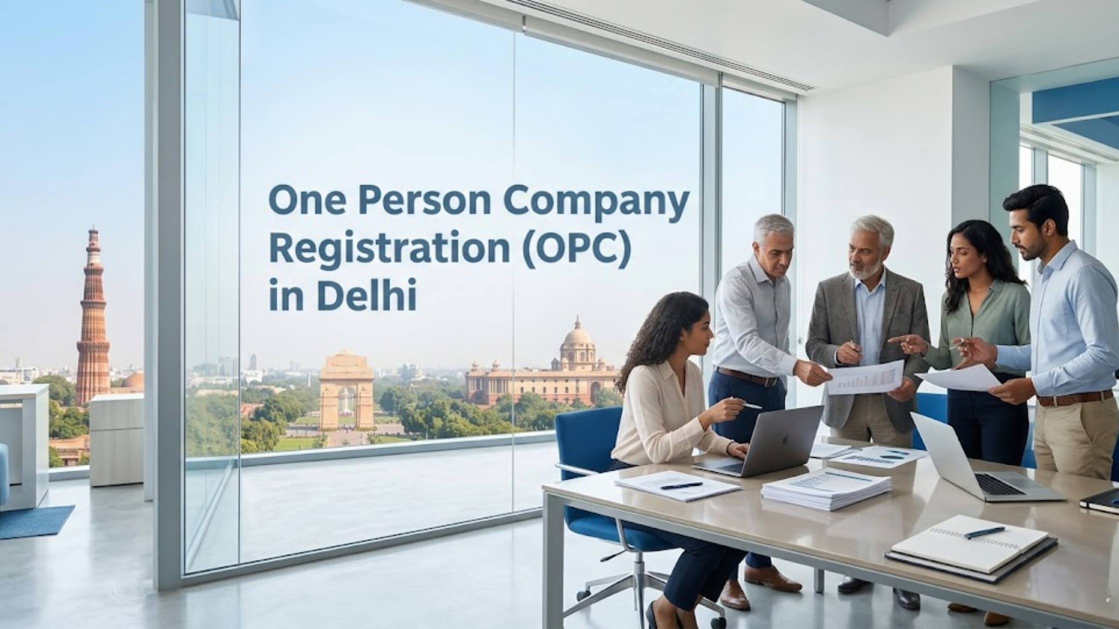 One Person Company Registration in Delhi