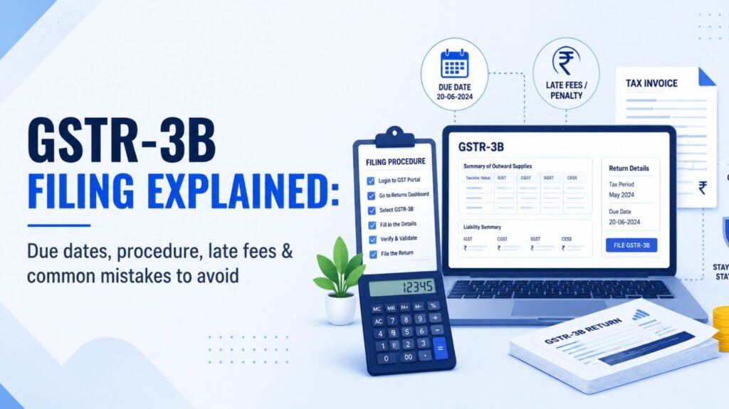 GSTR-3B Filing Online