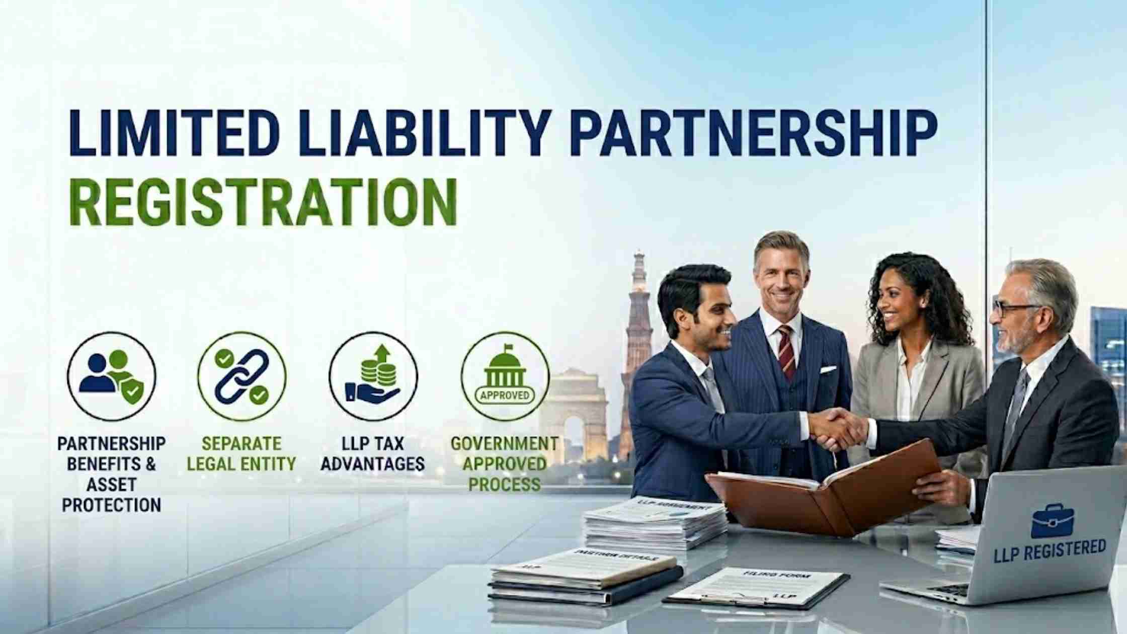 Limited Liability Partnership (LLP) Registration in Delhi