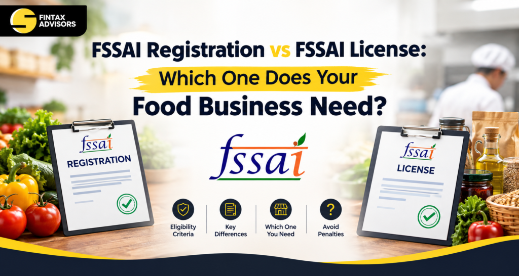 FSSAI Registration Services | SSFintax Advisor