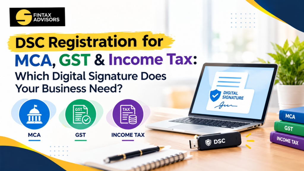 Digital Signature Certificates (DSC)
