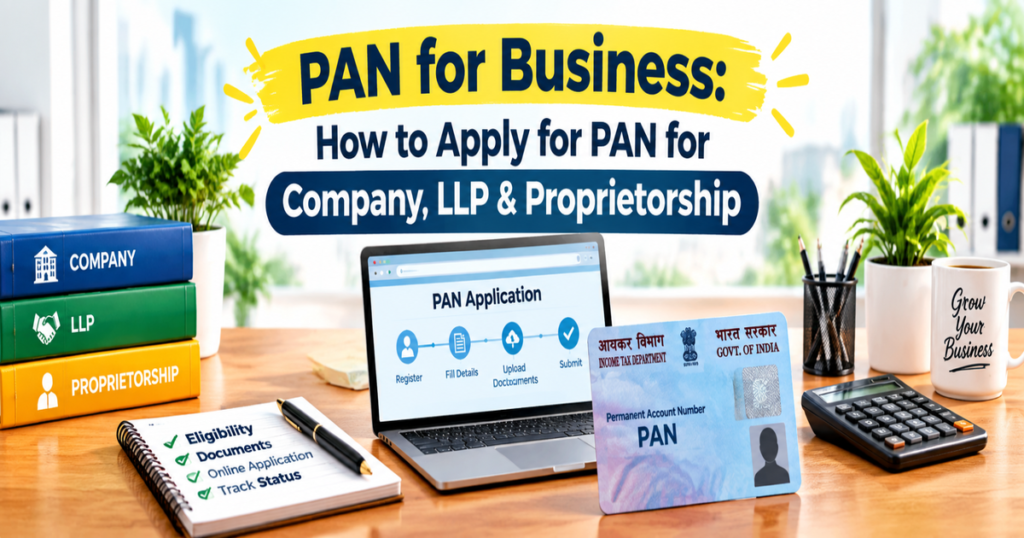 PAN for Business | SSFintax Advisor